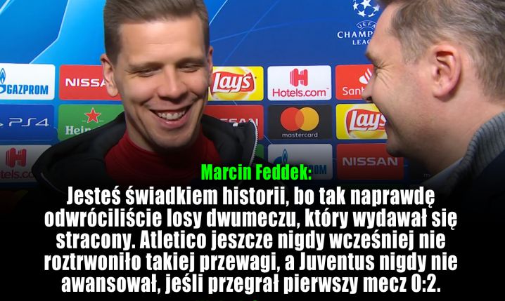 SŁOWA Szczęsnego po historycznym awansie Juventusu! :D